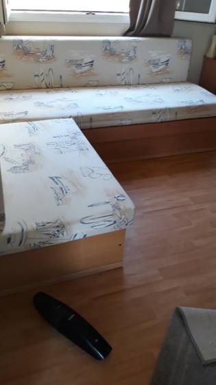Vendo sofá cama de mobile home em bom estado