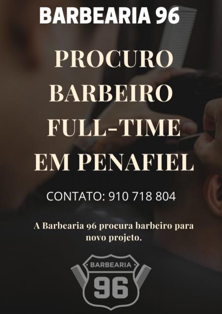 Procurasse Barbeiro a Full-Time  Penafiel
