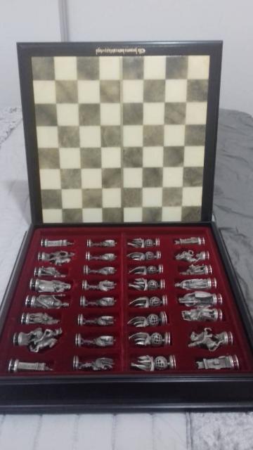 Tabuleiro em xadrez