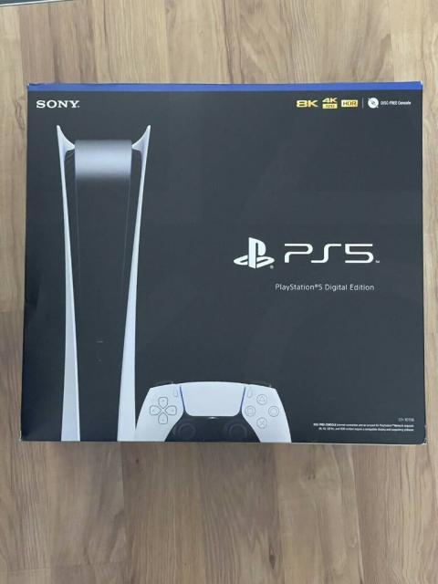 New Sony Playstation 5 (Ps5) Console - Digital Edition