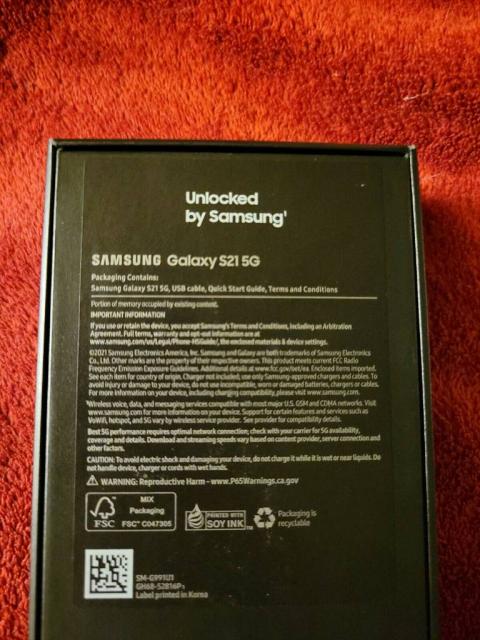 Novo Samsung Galaxy S22- S22 Ultra 5G -128GB desbloqueado