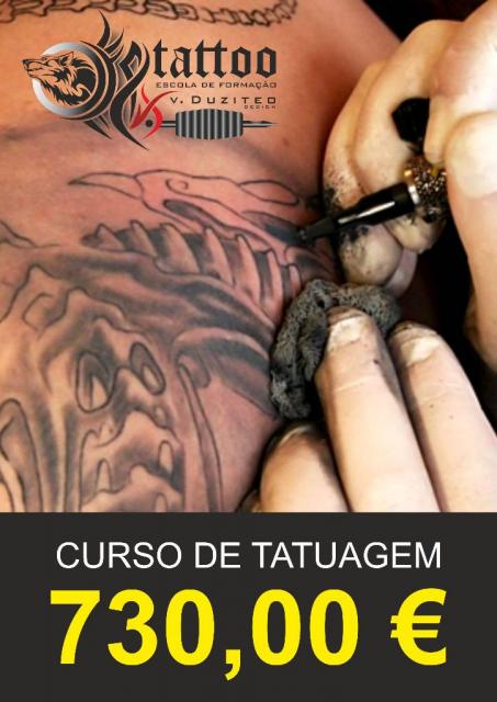 Curso de Tatuagem - 30 horas (certificado)