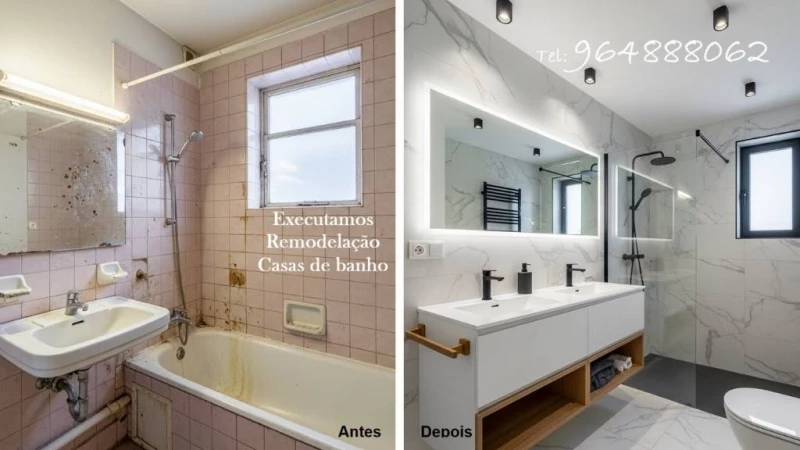 Remodelação Casas de banho