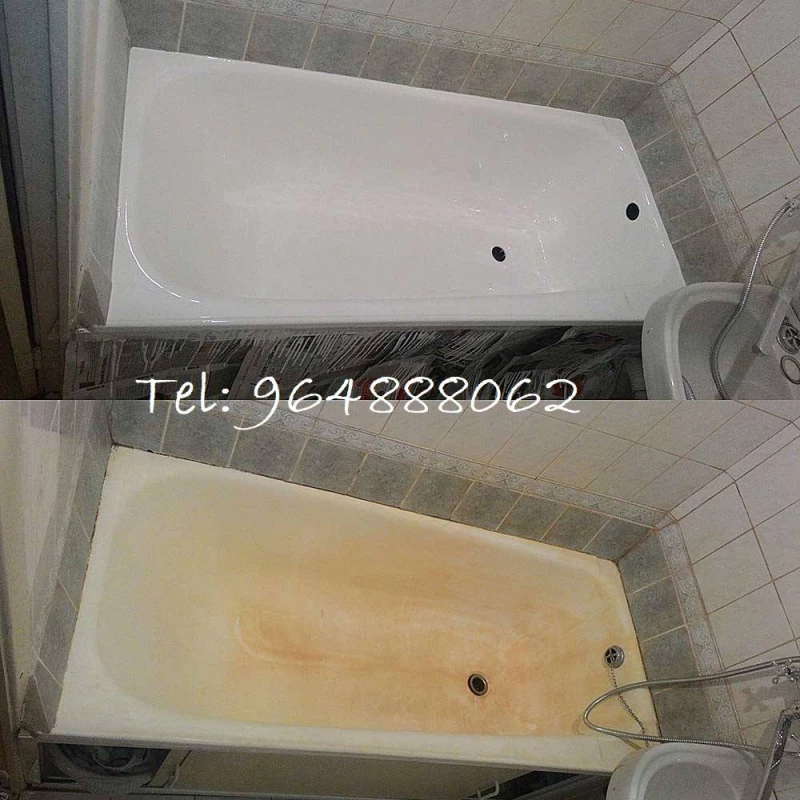 Renovação Banheiras, Restauro de banheiras, Pintura de Banheiras - esmaltagem, vitrificação, .., Lisboa — 3/12