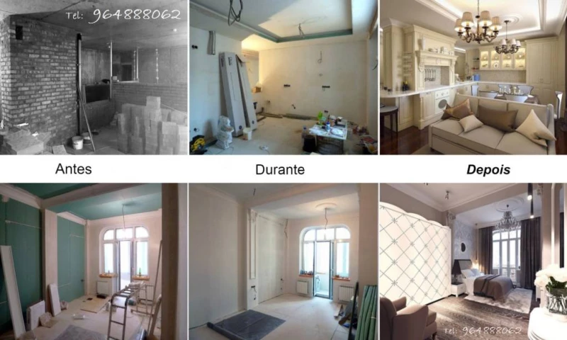 Executamos REMODELAÇAO DE APARTAMENTOS, desde 100€/m2, Lisboa — 3/12